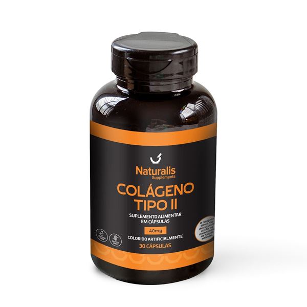 Colágeno Tipo II 40mg 30 Cápsulas