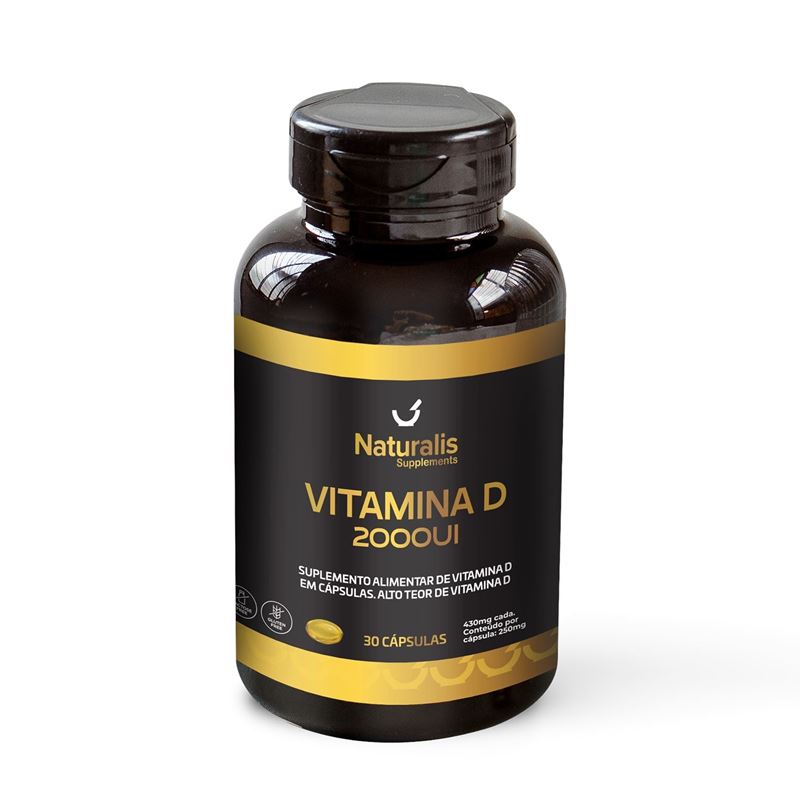 Vitamina D 2000UI 30 Cápsulas