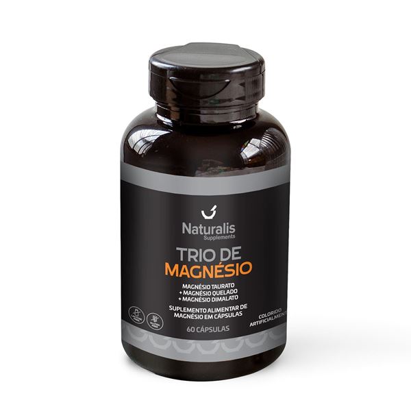 Trio de Magnésio 60 Cápsulas