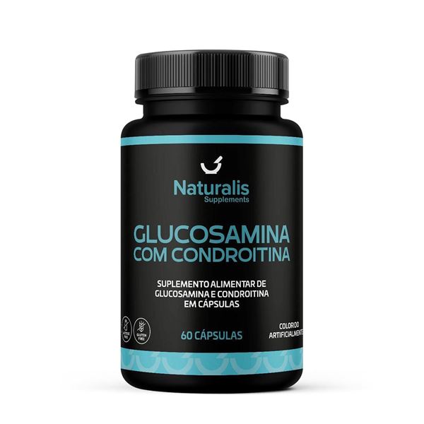 Glucosamina com Condroitina 60 Cápsulas