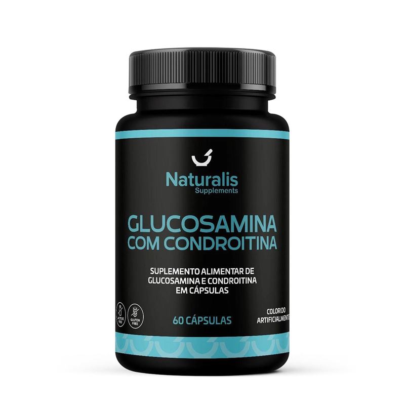 Glucosamina com Condroitina 60 Cápsulas