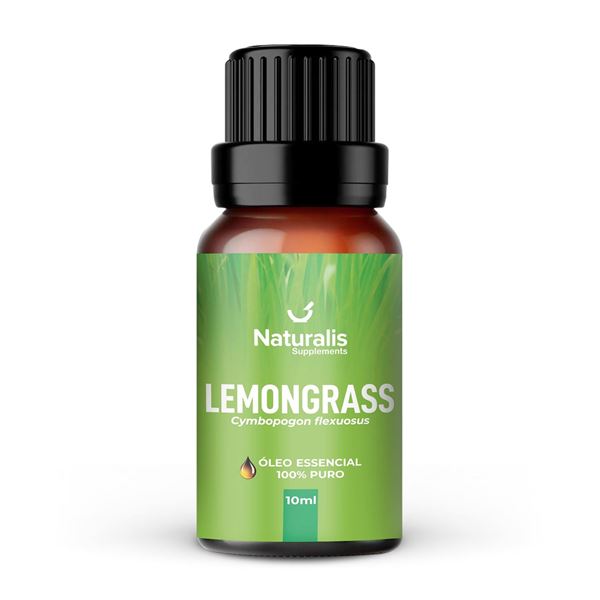 Óleo Essencial de Lemongrass 10ml